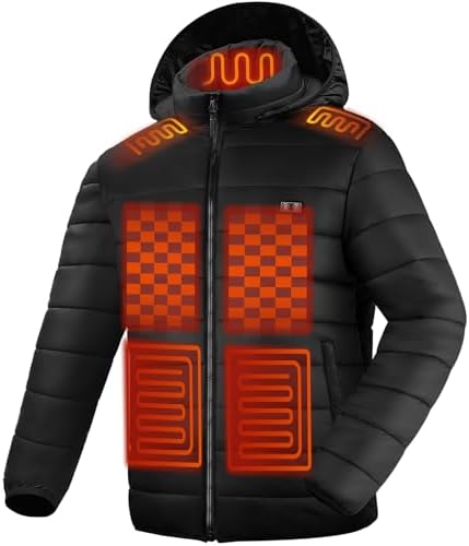 Amazon.com : Smart Heated Coat with 23 Zones & 3 Levels